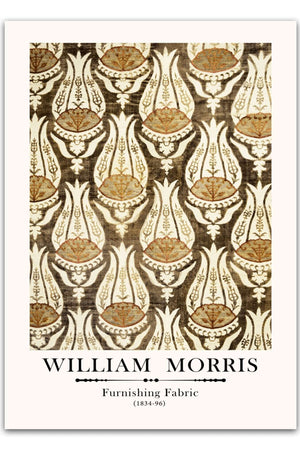 Køb vores William Morris Plakat | "Furnishing Fabric plakat