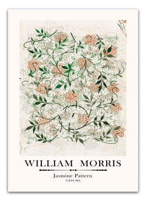 Opgrader din indretning med William Morris - Jasmine Pattern Plakat. Denne plakat kombinerer Morris' klassiske mønstre med et tidløst design, der tilføjer elegance og kunstnerisk flair til dit hjem. Trykt på høj kvalitet papir, fremhæver plakaten de smukke detaljer og nuancer i Morris' arbejde. Perfekt til enhver væg i dit hjem, denne plakat skaber en raffineret og vintage atmosfære, som komplementerer både moderne og klassisk indretning. Køb plakater online og giv dit hjem et kunstnerisk præg. 