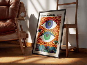 Yayoi Death Eyes Plakat