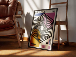 Squares Bauhaus Plakat