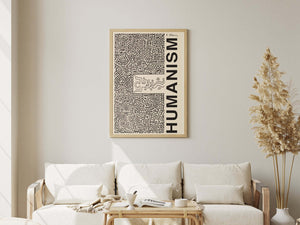 Keith Haring Plakat "Humanism Twirl"  | Køb Kunstplakater