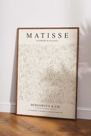 Berggruen Flowers - Matisse Plakat | Farverig & Tidløs Kunst
