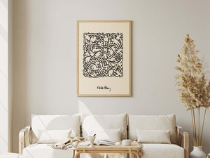 Cluster Square - Keith Haring Plakat