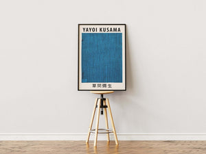 Blue Carpet - Yayoi Kusama Plakat