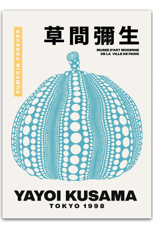 Pumpkin forever Blue Plakat