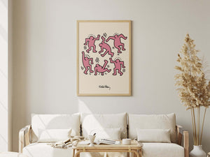 Keep Dancing - Keith Haring Plakat