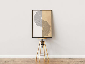 Abstract Line Part Plakat | Moderne & Minimalistisk Kunst