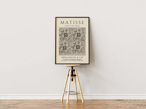 Faces - Matisse Plakat | Ikonisk & Moderne Kunst