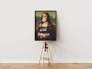 Bad & Boujee - Mona lisa Plakat