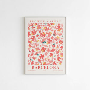 Matisse Plakat | "Flower Market Barcelona No.18" Poster  | Køb fra Ellensshop.dk