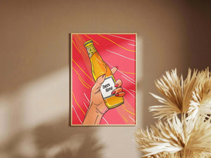 Beer Time Drawing Ellens Shop