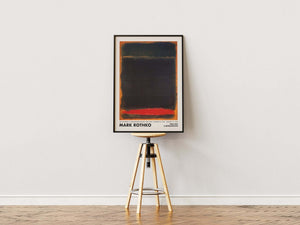 "No.290 – Mark Rothko" Plakat - Abstrakt Kunst i Farveblokke
