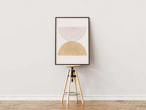 Abstract Opposite Plakat | Moderne & Minimalistisk Kunst
