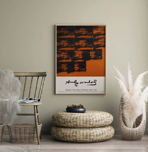 Andy Warhol Orange Car Crash Plakat