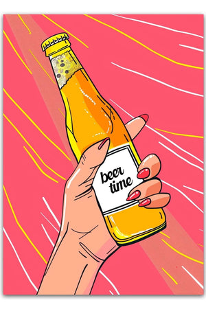 Beer Time Drawing Ellens Shop