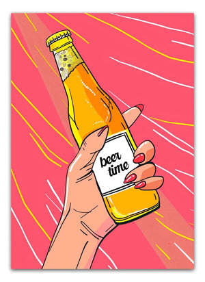 Beer Time Drawing Ellens Shop