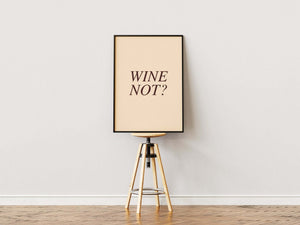 Wine Not? Plakat