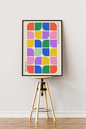 Bauhaus Wall Austellung Ellens Shop