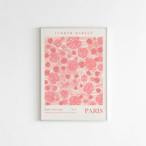 Matisse Plakat | "Flower Market Paris No.1" Poster