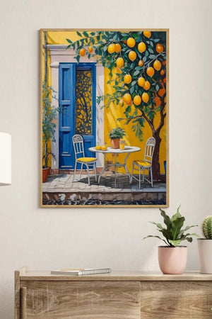 Italiensk Sommer Plakat