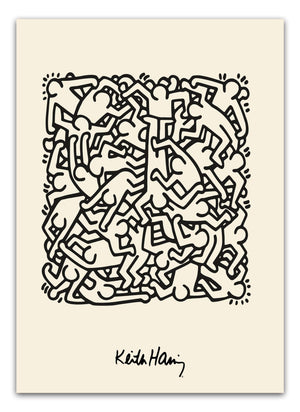 Cluster Square - Keith Haring Plakat