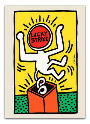 Lucky Strike - Keith Haring Plakat