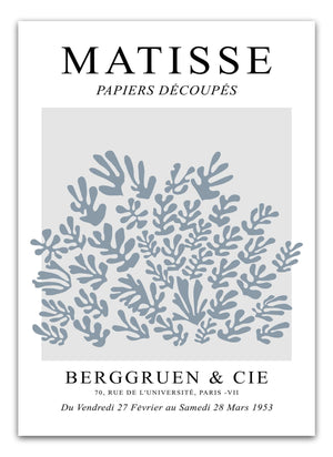 Grey Blue Bush Matisse Plakat