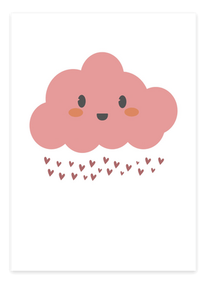 Kærlighedssky Børneplakat
