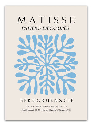 Blue Berggruen Matisse Plakat