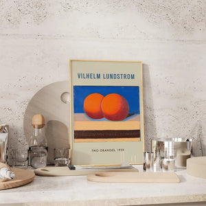 Two Oranges 1933 - Vilhelm Lundstrøm Plakat