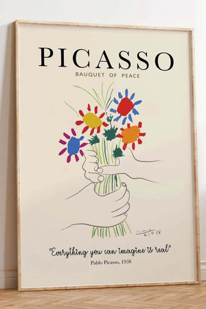 Bauquet of Peace - Picasso Plakat
