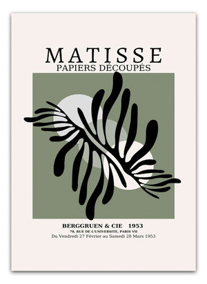 Grøn Matisse Plakat