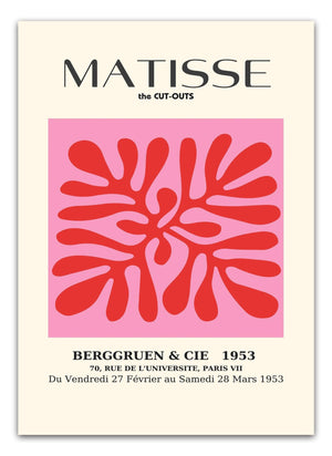 Cut-Outs Rød Plakat