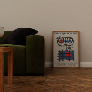 Robot - Joan Miró Plakat | Farverig & Surrealistisk Kunst