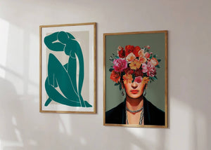 Flowerhead - Frida Kahlo Plakat