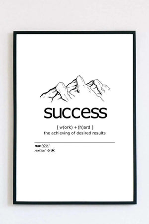 Succes - Work Hard Ellens Shop