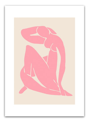 Pink Madame - Matisse Plakat