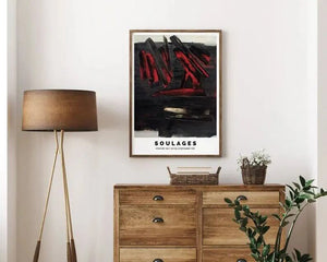 Soulages Red Hour Ellens Shop