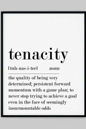 Tenacity Ellens Shop