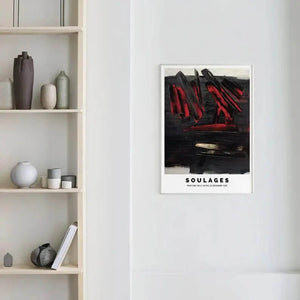 Soulages Red Hour Ellens Shop