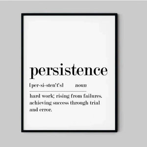 Persistence Definition Ellens Shop