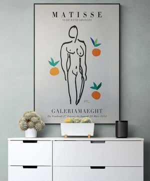 Made with Oranges - Matisse Plakat | Farverig & Ikonisk Kunst