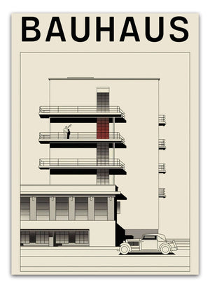 Lejlighed Bauhaus Plakat