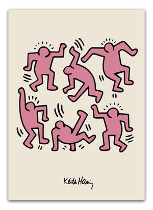Keep Dancing - Keith Haring Plakat
