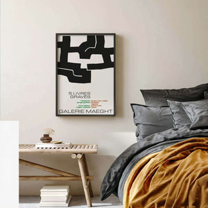 Galerie Maeght 5 Livres Plakat