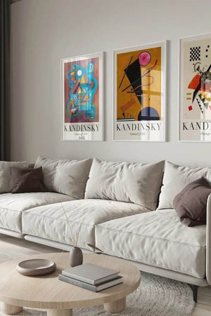 Orange - Kandinsky Plakat