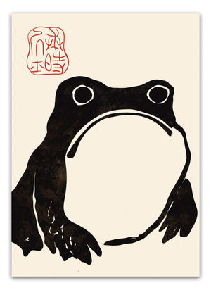 Japansk Frø Plakat
