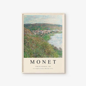 View Of Vétheuil - Claude Monet Plakat