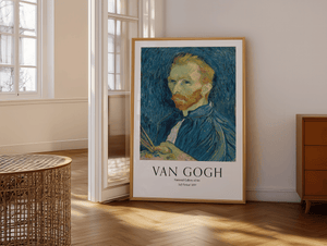 Self-Portrait plakat 1889 – Van Gogh selvportræt kunstplakat