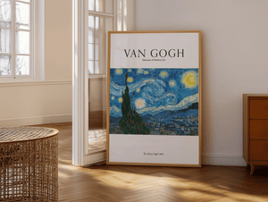 Starry Night plakat 1889 – Van Gogh stjernenat kunstplakat